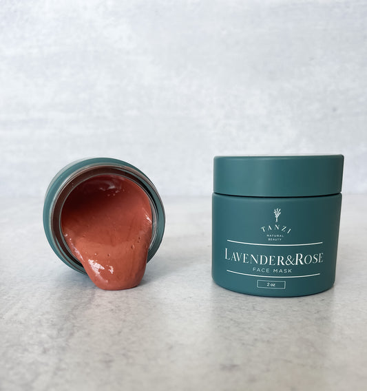 Lavender Rose Face Mask